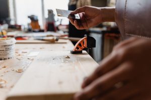 Enduit sur du bois